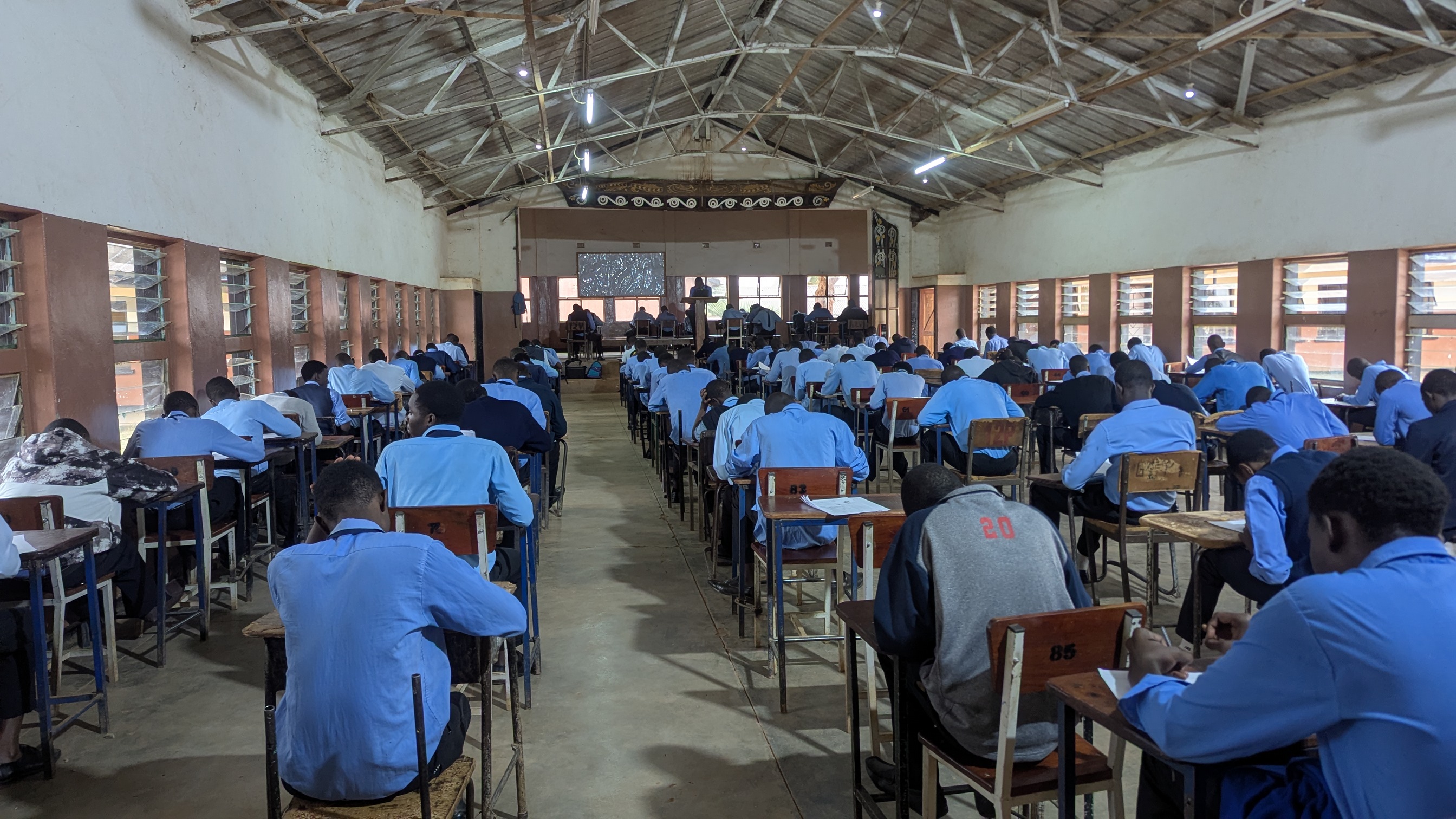 Exams in progress......
